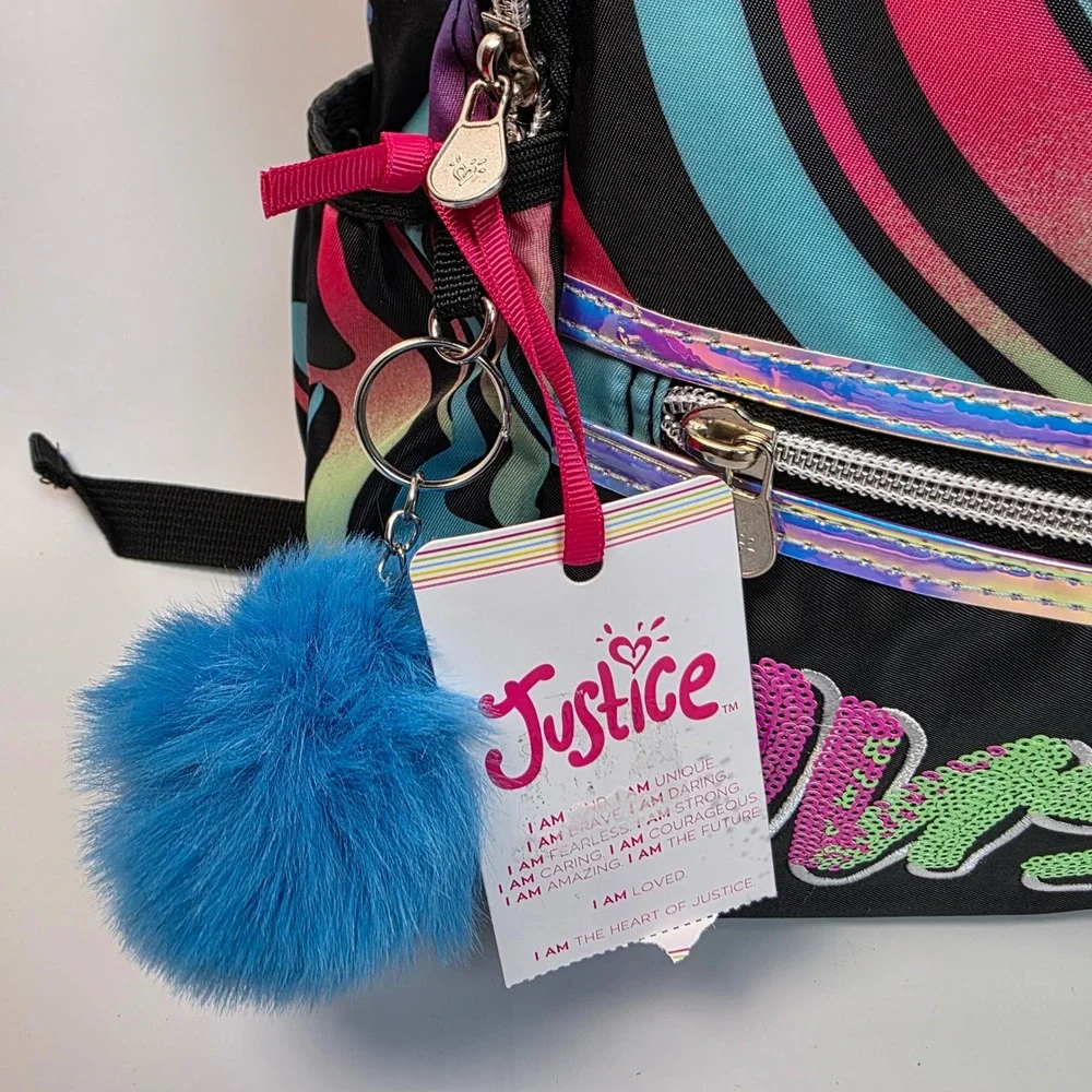 Justice girls backpack